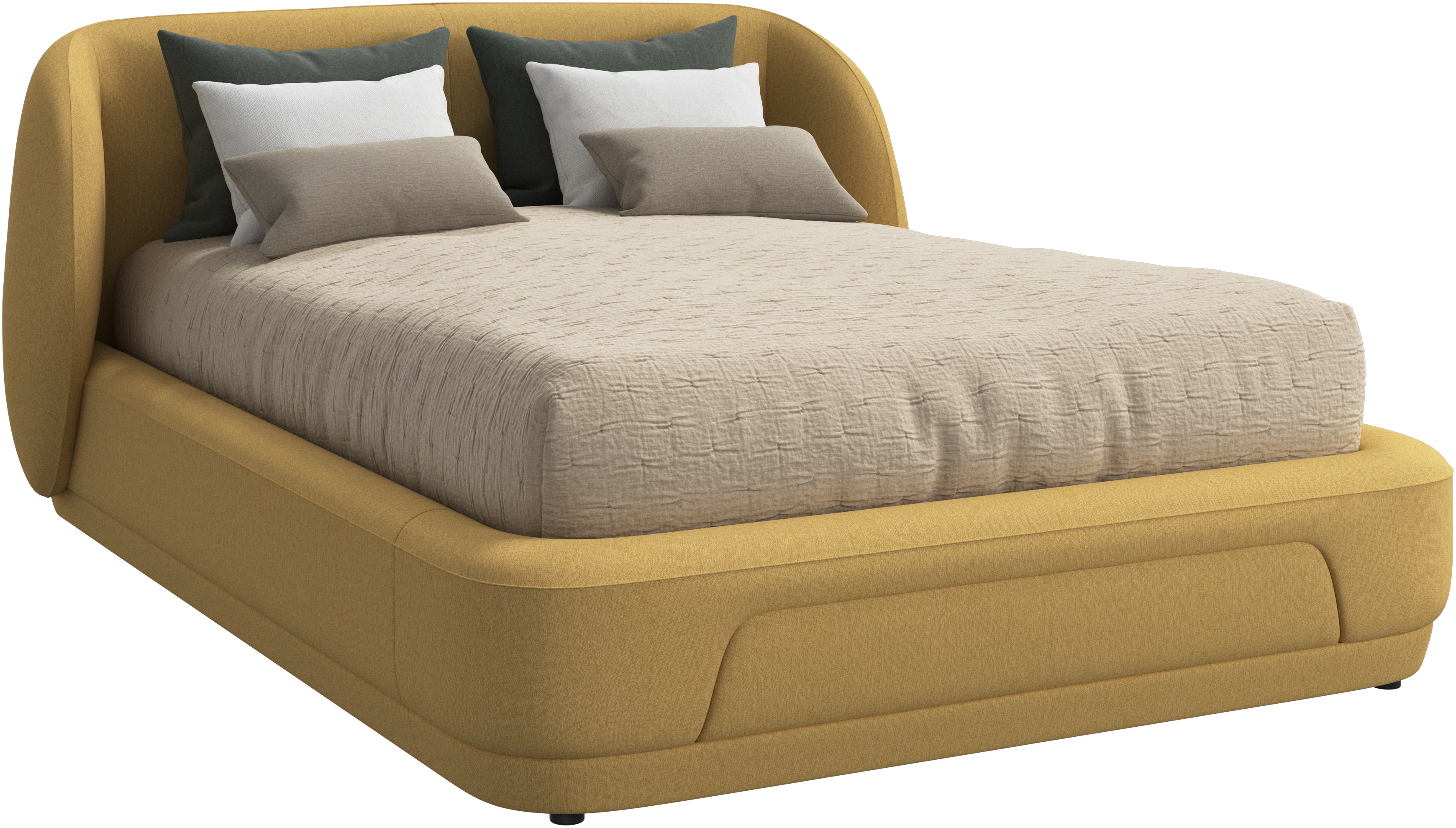 Boconcept デイベッド デザイナーベッド | デンマークデザインの家具 - イエロー